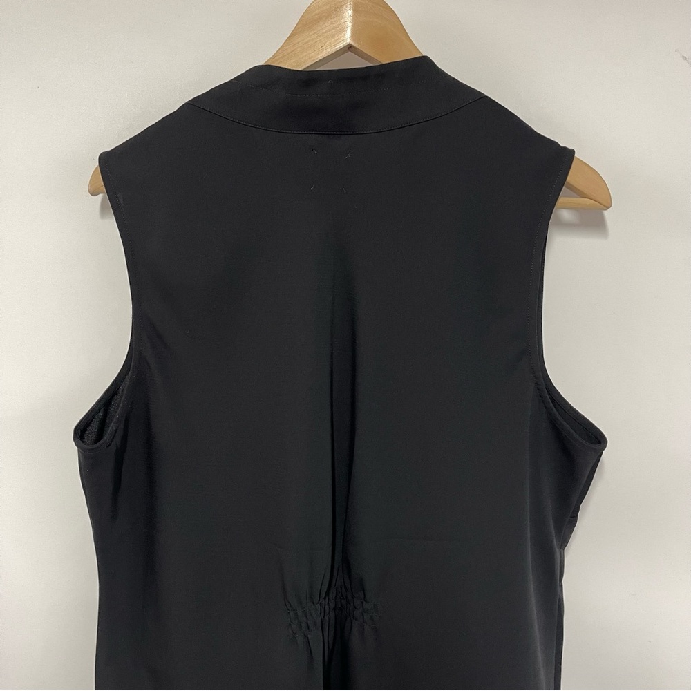 NIC + ZOE Black Day to Night Sleeveless Blouse - XL - Picture 6 of 13